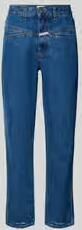 Closed Straight fit jeans met logopatch