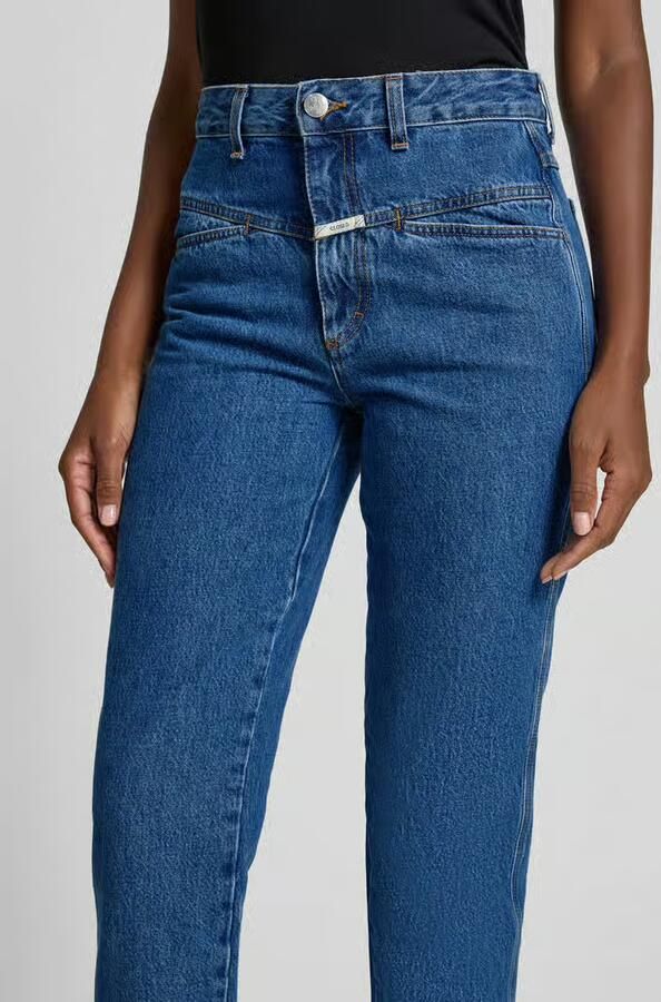 Closed Straight fit jeans met logopatch - Foto 2