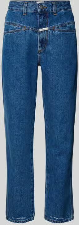 Closed Straight fit jeans met logopatch - Foto 3