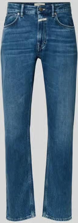 Closed straight fit jeans met logopatch - Foto 2