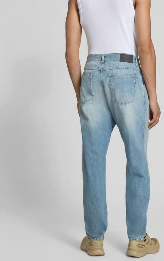 Closed straight fit jeans met logopatch - Foto 3