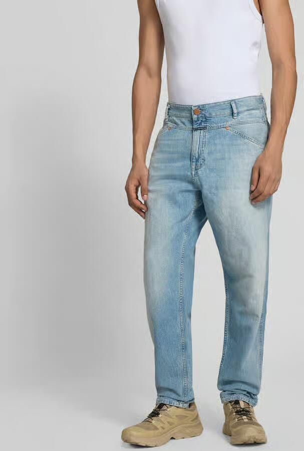 Closed straight fit jeans met logopatch - Foto 2