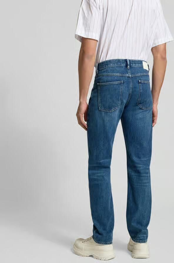 Closed straight fit jeans met logopatch - Foto 2