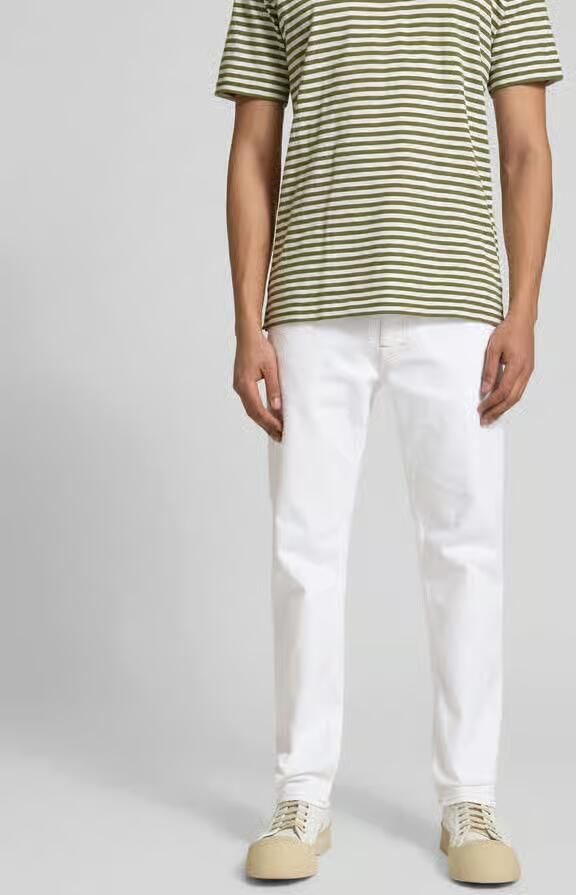 Closed straight fit jeans met stretch - Foto 2