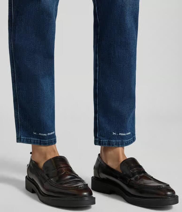 Closed straight fit jeans van katoenmix model 'PEDAL PUSHER' - Foto 2