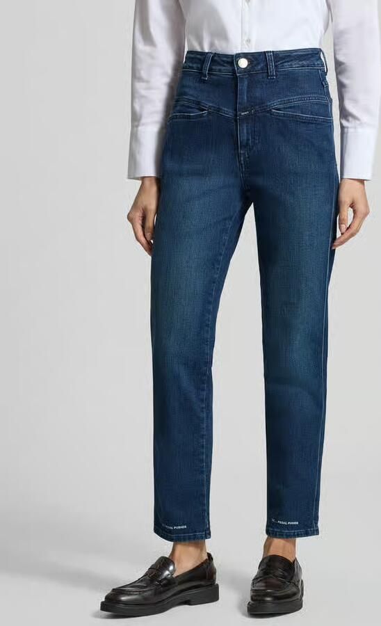 Closed straight fit jeans van katoenmix model 'PEDAL PUSHER' - Foto 2