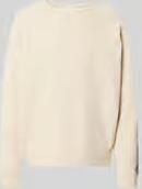 Closed Sweatshirt met geribde boorden
