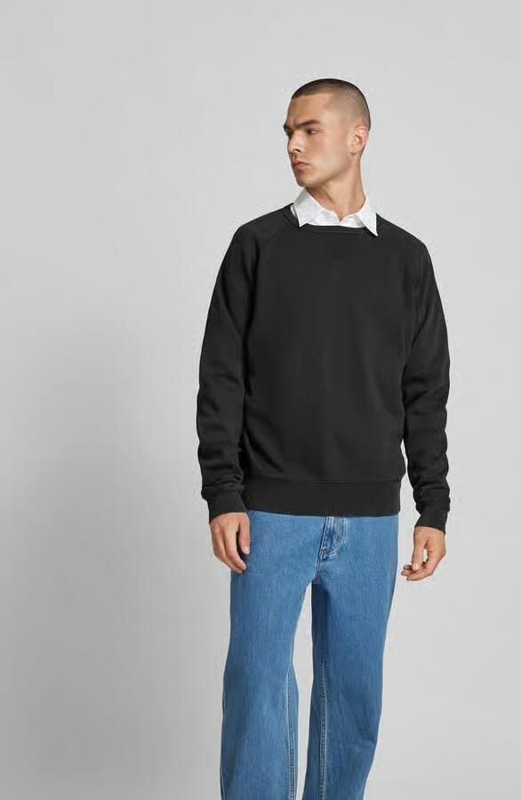 Closed Sweatshirt met geribde boorden - Foto 2