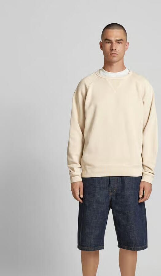 Closed Sweatshirt met geribde boorden - Foto 2