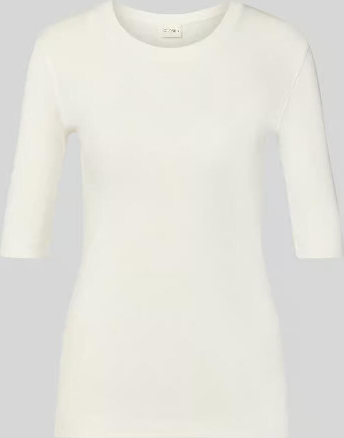Closed T-shirt met ronde hals en 1 2-mouwen