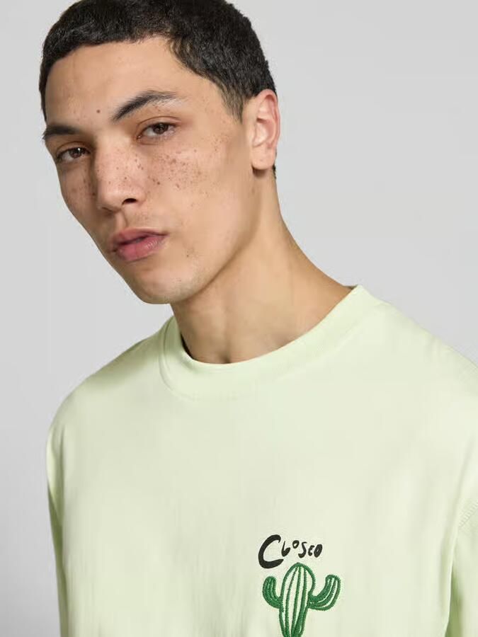 Closed T-shirt van zuiver katoen