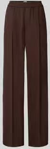 Closed wide fit broek met scheerwol model 'Winona'