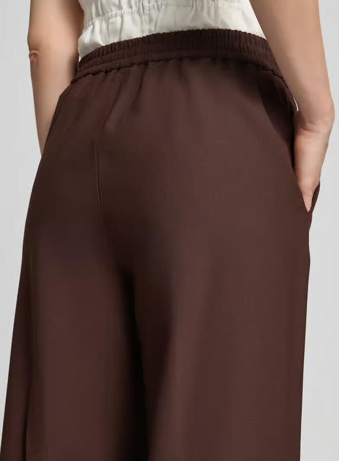 Closed wide fit broek met scheerwol model 'Winona' - Foto 2