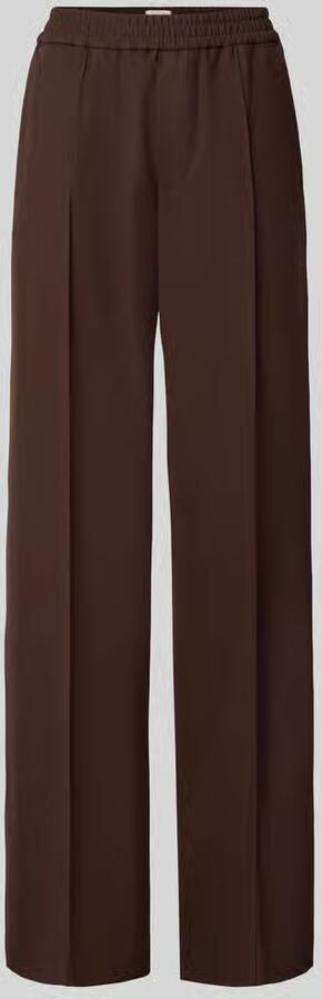 Closed wide fit broek met scheerwol model 'Winona' - Foto 3