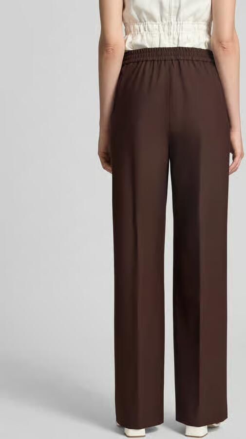 Closed wide fit broek met scheerwol model 'Winona' - Foto 4