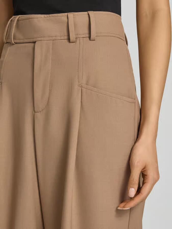 Closed Wide fit broek met wol - Foto 2