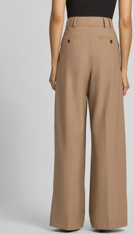 Closed Wide fit broek met wol - Foto 2