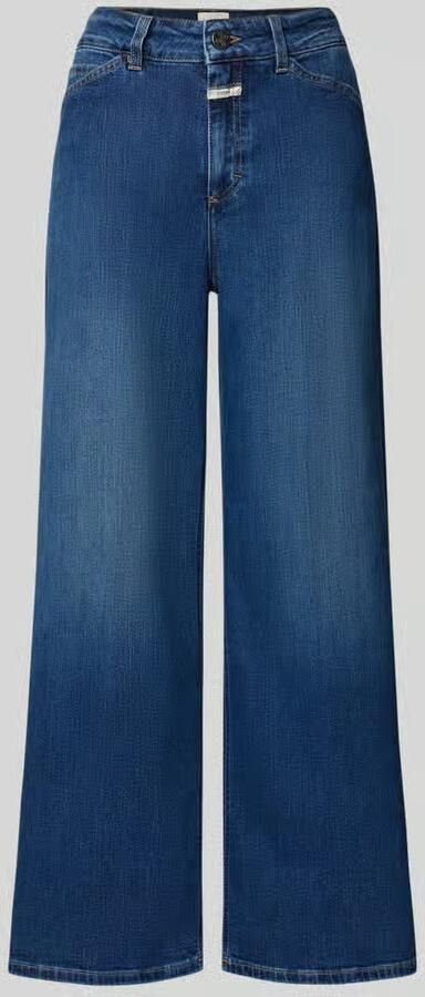 Closed Wide leg jeans met labeldetail model 'WERA'