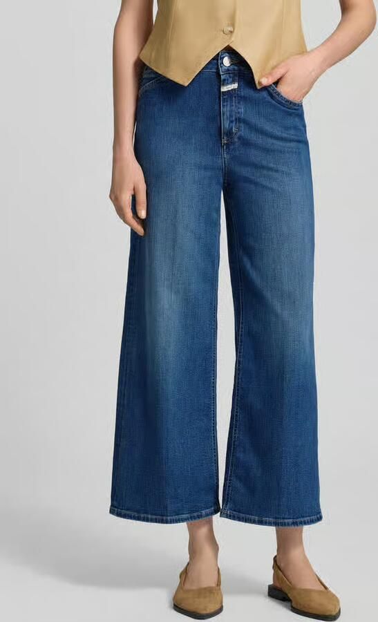 Closed Wide leg jeans met labeldetail model 'WERA' - Foto 2