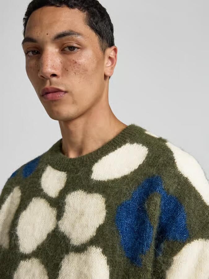 Closed Wollen pullover met alpaca