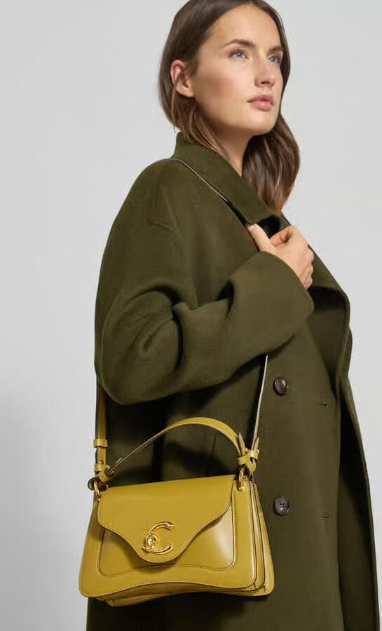 Coccinelle Handtas in handtassenlook met labeldetail - Foto 2