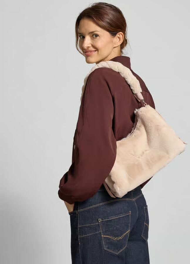 Coccinelle Handtas met draagband in gevlochten look model 'Boheme' - Foto 2