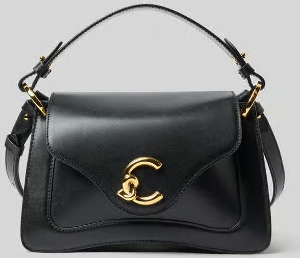 Coccinelle Handtas met labeldetail