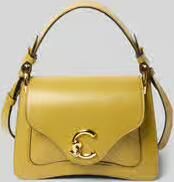 Coccinelle Handtas in handtassenlook met labeldetail
