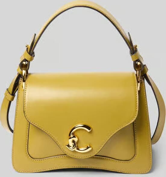 Coccinelle Handtas met labeldetail