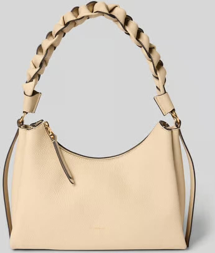 Coccinelle Handtas met labeldetail model 'BOHEME GRANA DOUBLE HOBO' - Foto 2