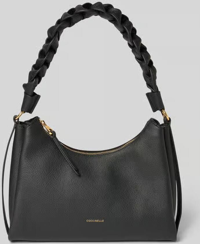 Coccinelle Handtas met labeldetail model 'BOHEME GRANA DOUBLE HOBO' - Foto 2