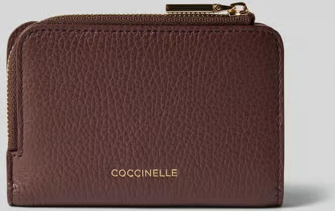 Coccinelle Portemonnee met labelapplicatie