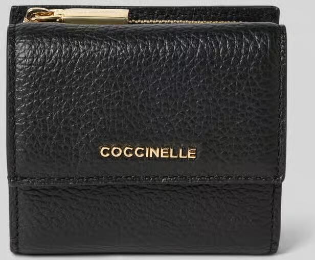 Coccinelle Portemonnee met labeldetail