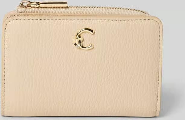 Coccinelle Portemonnee met labeldetail
