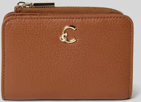 Coccinelle Portemonnee met labeldetail