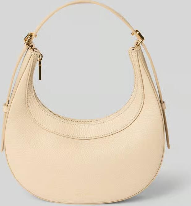 Coccinelle schoudertas met labeldetail - Foto 2