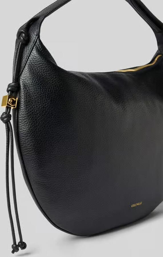Coccinelle Schoudertas met logoprint model 'Thess'
