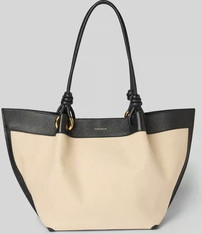 Coccinelle shopper met labeldetail model 'FINN CANVAS' - Foto 2