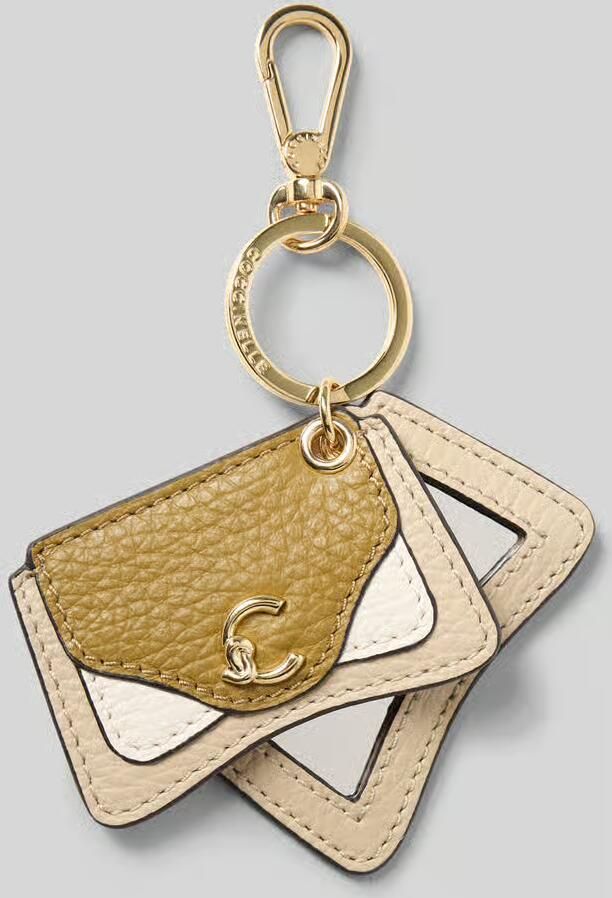 Coccinelle Sleutelhanger met reliëflogo
