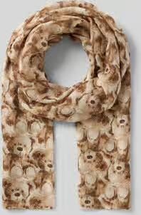 Codello Sjaal met all-over motiefprint