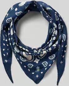 Codello Sjaal van pure viscose met all-over paisleydessin