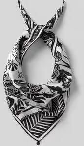 Codello Sjaal van zijde met all-over print model 'JUNGLE'