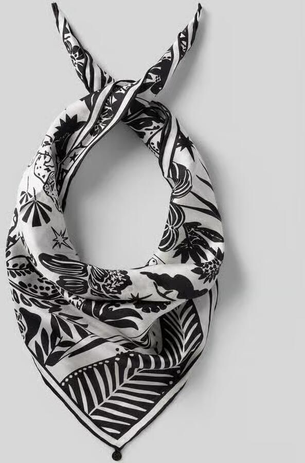 Codello Sjaal van zijde met all-over print model 'JUNGLE' - Foto 3