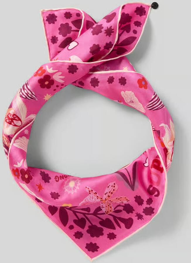 Codello Sjaal van zijde model 'PRINTED NICKI SILK' - Foto 2