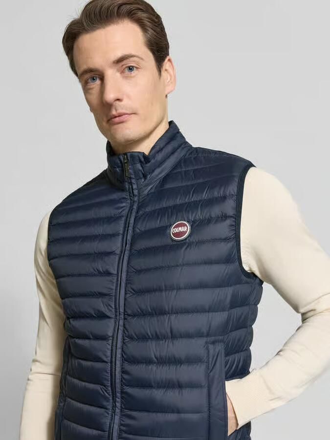 Colmar Originals Donzen bodywarmer met tweewegritssluiting