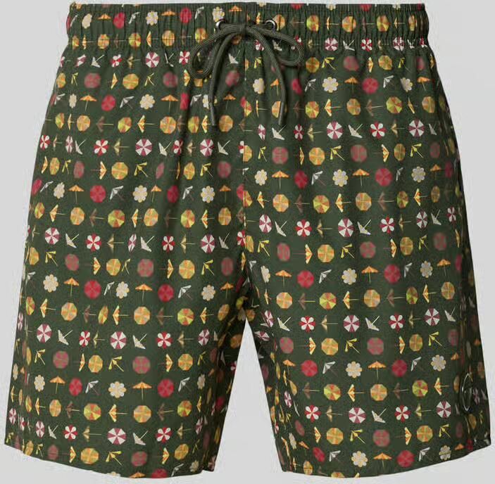 Colmar Originals regular fit zwembroek met allover-motiefprint