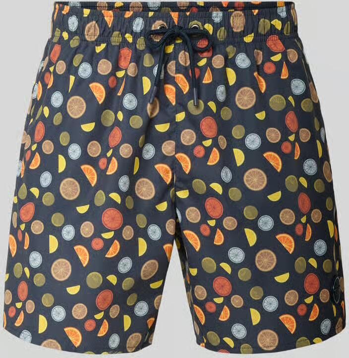 Colmar Originals regular fit zwembroek met allover-motiefprint