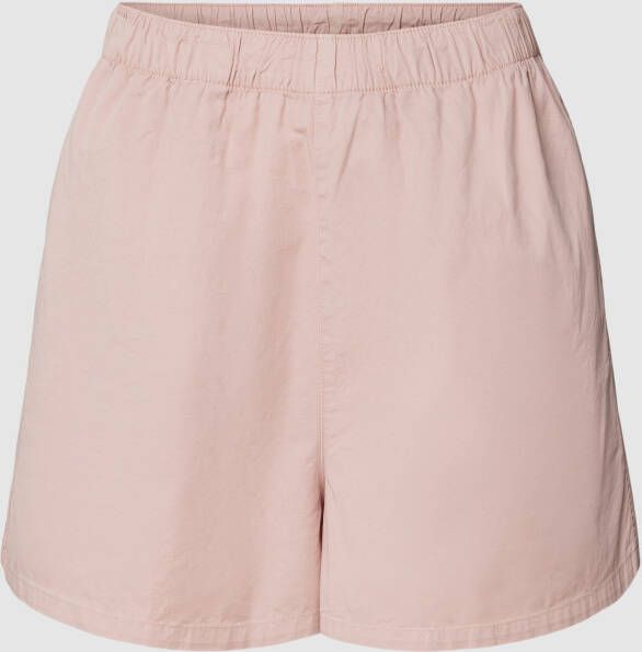 Colorful Standard Korte broek met structuurmotief model 'Twill'