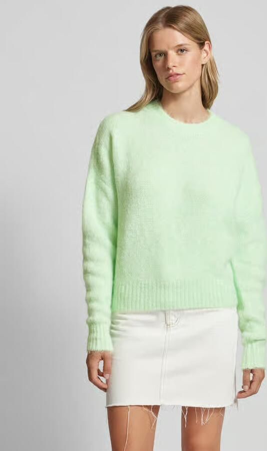 Colourful Rebel Regular fit gebreide pullover met wol Model 'OlIVIA' - Foto 4