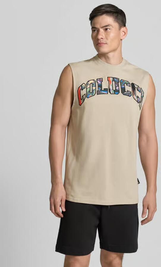 COLUCCI regular fit tanktop met labelstitching - Foto 3